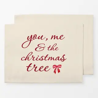 Tischset You, Me & The Christmas Tree