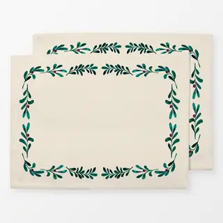 Tischset Tischset Mistletoe Berries
