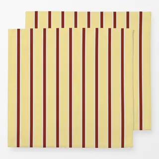 Servietten Butter Yellow Brown