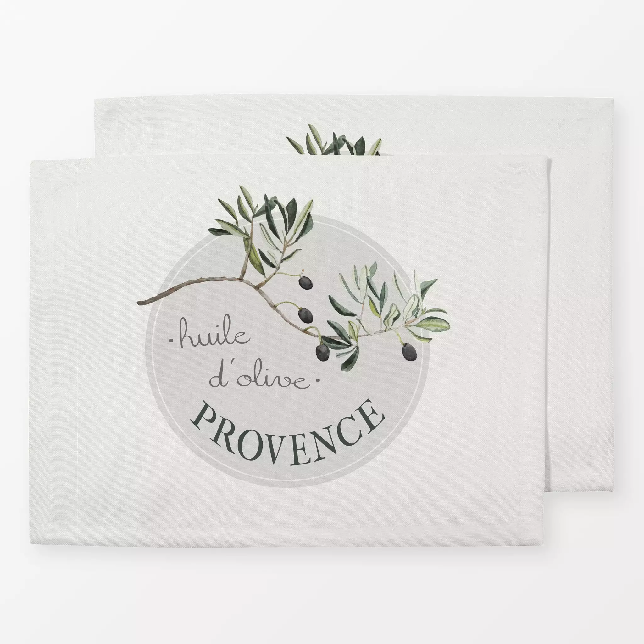 Tischset Tischset Huile D'olive Provence