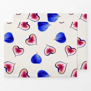 Tischset Vibrant Fruity Figs