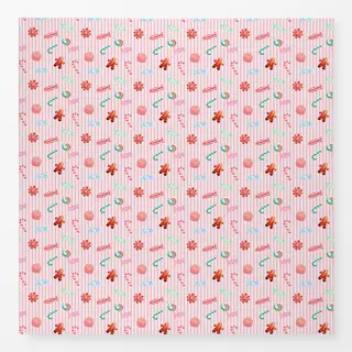 Tischdecke Pink