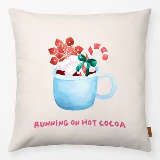 Kissen Running On Hot Cocoa