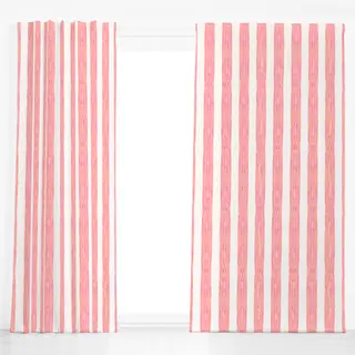 Dekovorhang Brushstroke Stripes pink