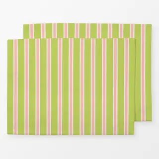 Tischset Green Pink