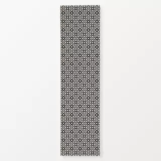Tischläufer Boho Tile black
