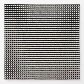 Tischdecke Boho Waves black