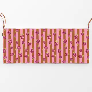 Bankauflage Pink Brown