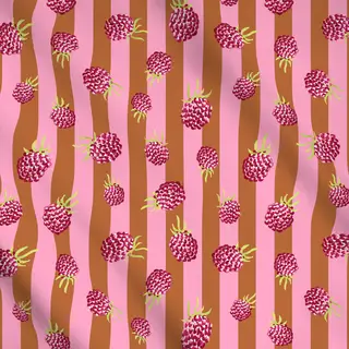 Meterware Pink Brown
