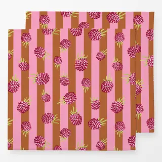 Servietten Pink Brown