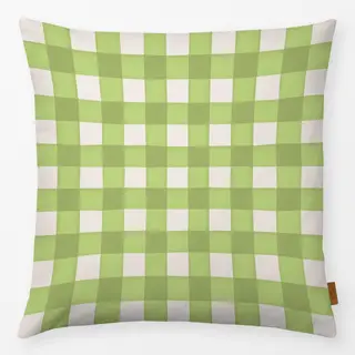 Kissen Picnic Checks green