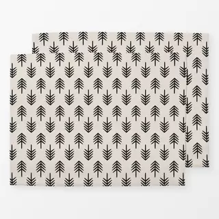 Tischset Boho Forest black