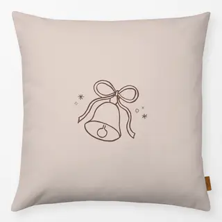 Kissen Minimal Christmas Bell