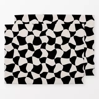 Tischset Bold Chess Pattern