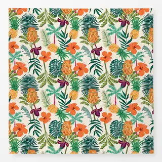 Tischdecke Exotic Jungle Vibes beige
