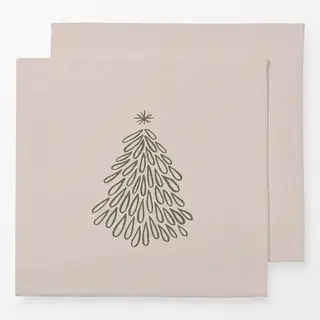 Servietten Beige
