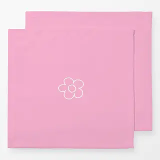 Servietten Little Flower pink