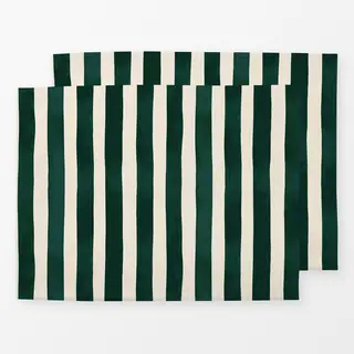 Tischset Dark Green