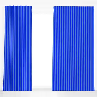 Dekovorhang Vibrant Blue