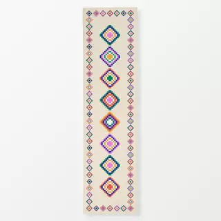 Tischläufer Cool Boho Diamond Mosaic