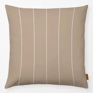 Kissen Fine Lines beige