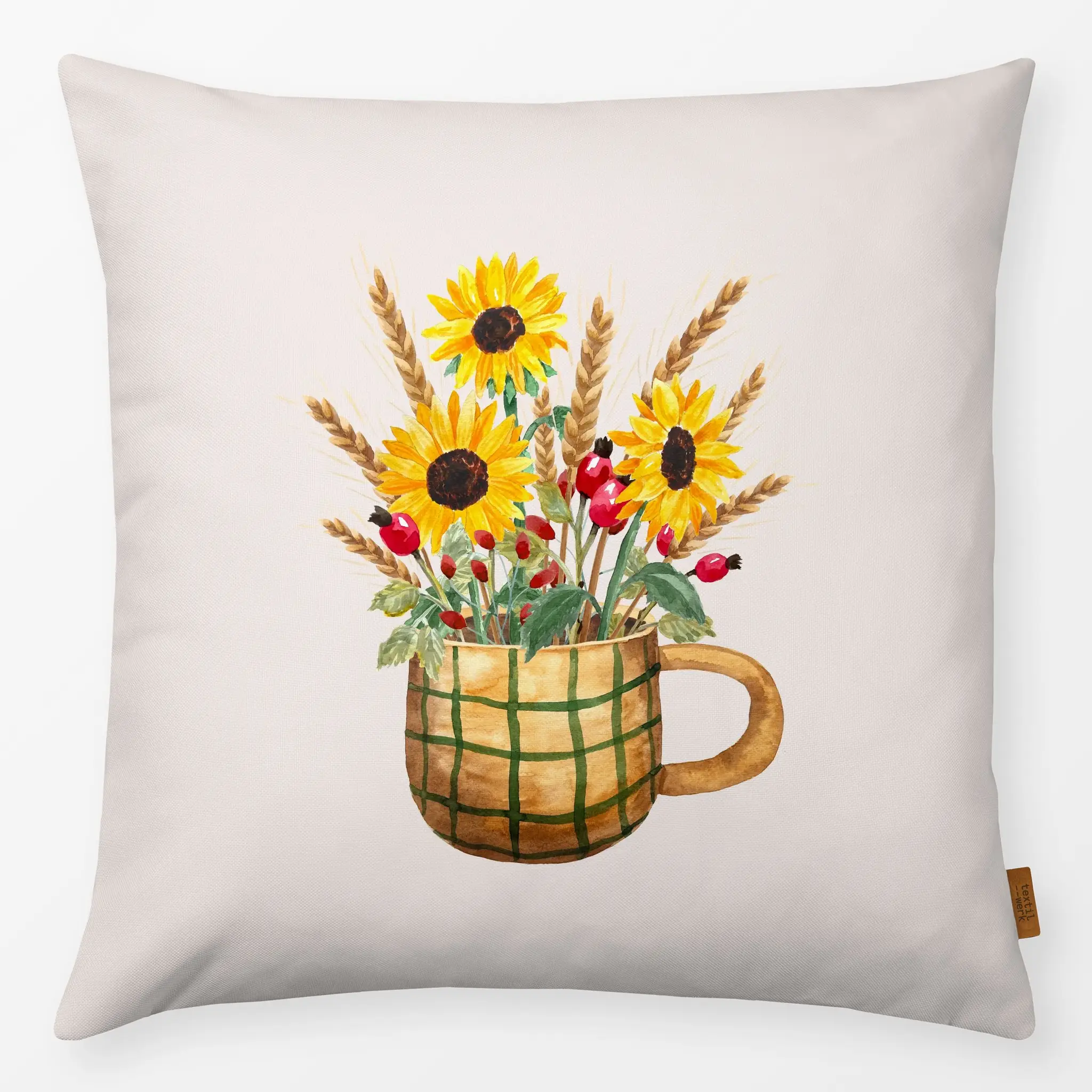 Kissen Kissen Blooming Cup of Autumn