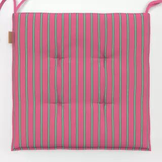 Sitzkissen Líneas pink y verde