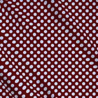 Meterware Polka Dots blue brown