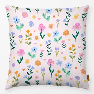 Kissen Floral Fantasy Pattern pink