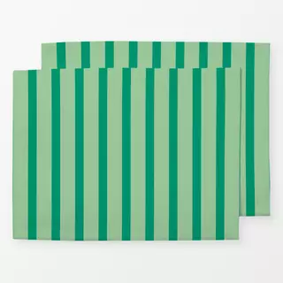 Tischset Rayas verde