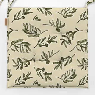 Sitzkissen Mediterranean Olive Leaves