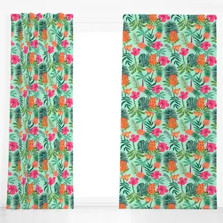 Dekovorhang Exotic Jungle Vibes mint