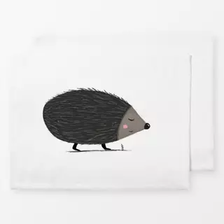 Tischset Igel auf Reisen