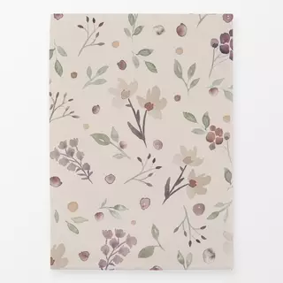 Geschirrtücher Pastel Blätter und Blumen