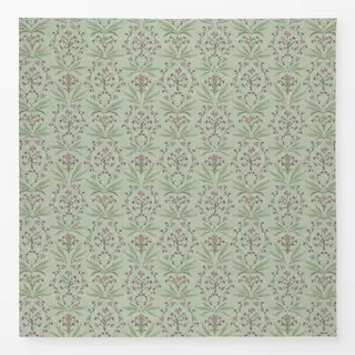 Tischdecke Vintage cottage florals sage