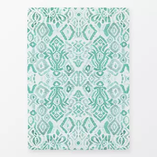 Geschirrtücher Boho Ikat grün