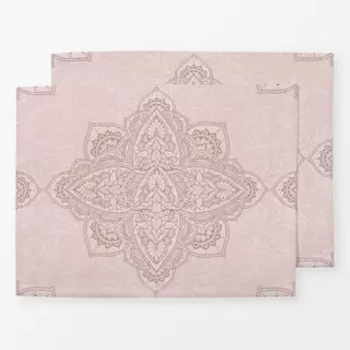 Tischset Rosa boho Marrakesh Fliese 2