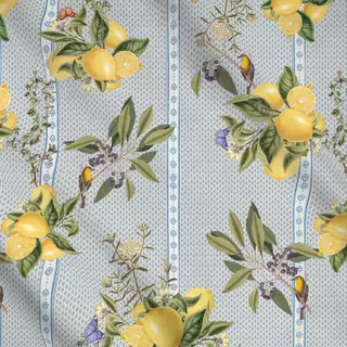 Meterware Provence lemons and birds 1