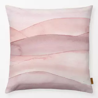 Kissen Abstract Sunrise Terracotta