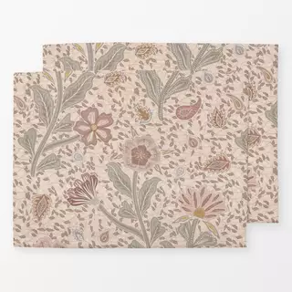 Tischset Cottage Herbst Blumen