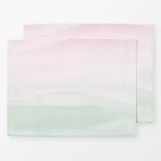 Tischset Ombre abstrakt rainbow
