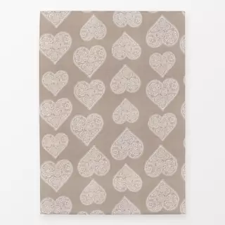 Geschirrtücher Boho hearts beige