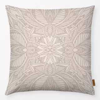 Kissen Beige Art Deco Mandala 1