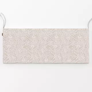 Bankauflage Morris beige Blattern