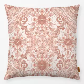 Kissen Baroque Floral Tiles Peach