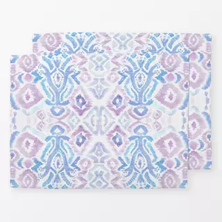 Tischset Very Peri boho ikat