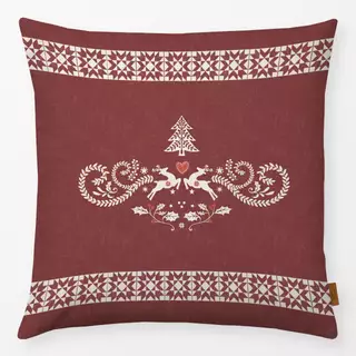 Kissen Scandi Folk Rentieren II