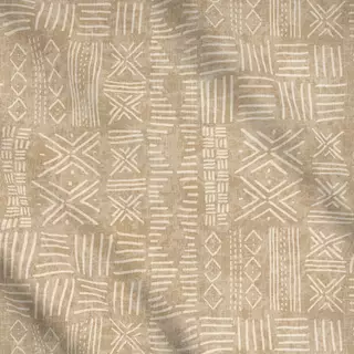 Meterware Ethno Boho Batik senf
