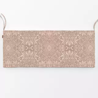 Bankauflage Blush Art Deco Mandala