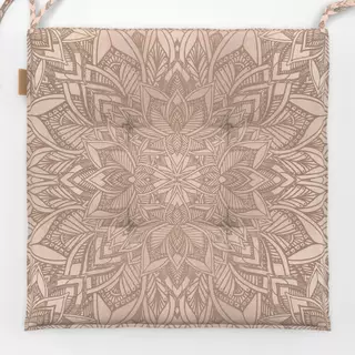 Sitzkissen Blush Art Deco Mandala